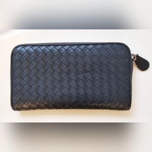 BOTTEGA VENETA BLUE TURQUOISE WALLET